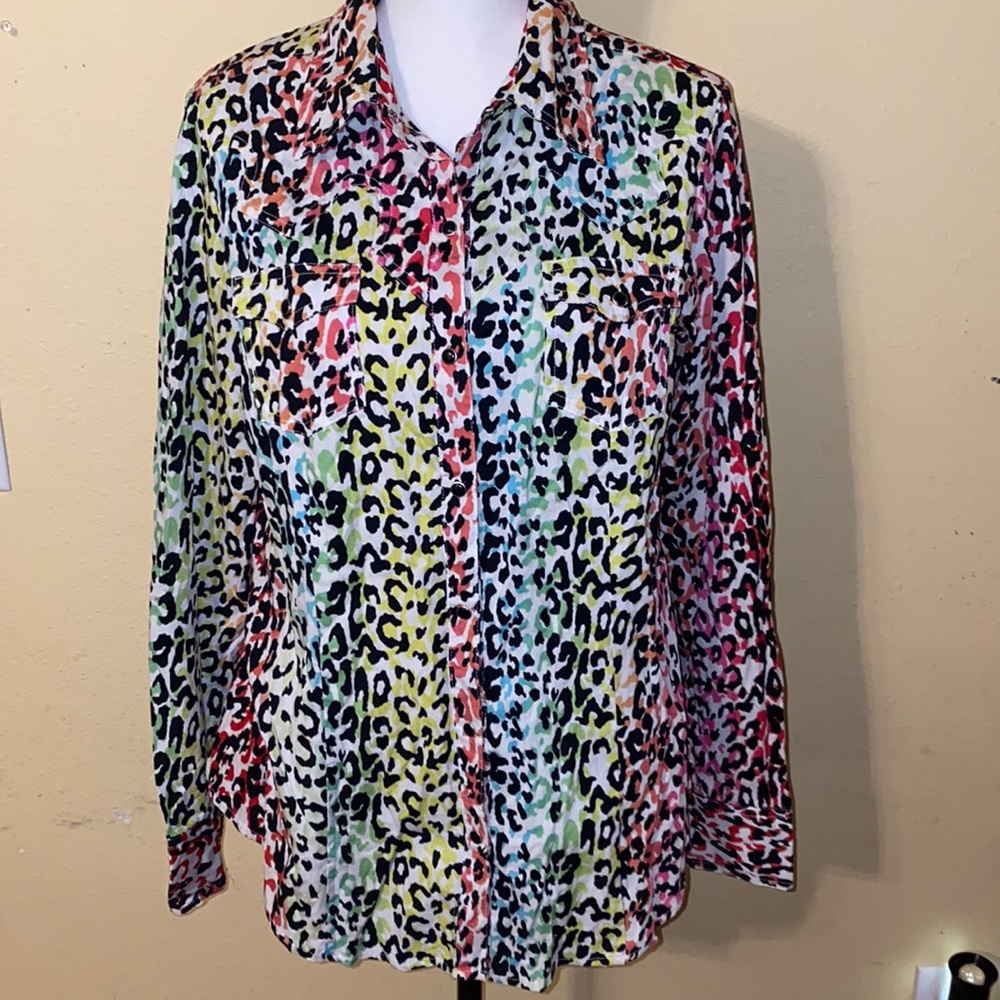 XL Roper Western shirt snap button Shirt